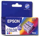 Картридж Epson Stylus Color 480/580/3000, C20/40, цветной, ресурс 150 стр. [T014401]