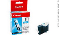 Картридж Canon S8x0, 9000, i950, i9100, i965 (ресурс 280 стр. голубой, фото) [BCI-6, 4709A002]