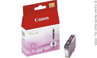 Картридж Canon CLI-8PM для PiXMA iP6600D/6700D, Pro9000, фото малиновая, ресурс 450 стр. [0625B001]